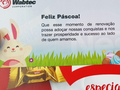 O Coelhinho da Páscoa passou por aqui !