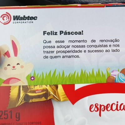 O Coelhinho da Páscoa passou por aqui !